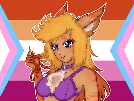 Christine Raiju [commission] (2025)